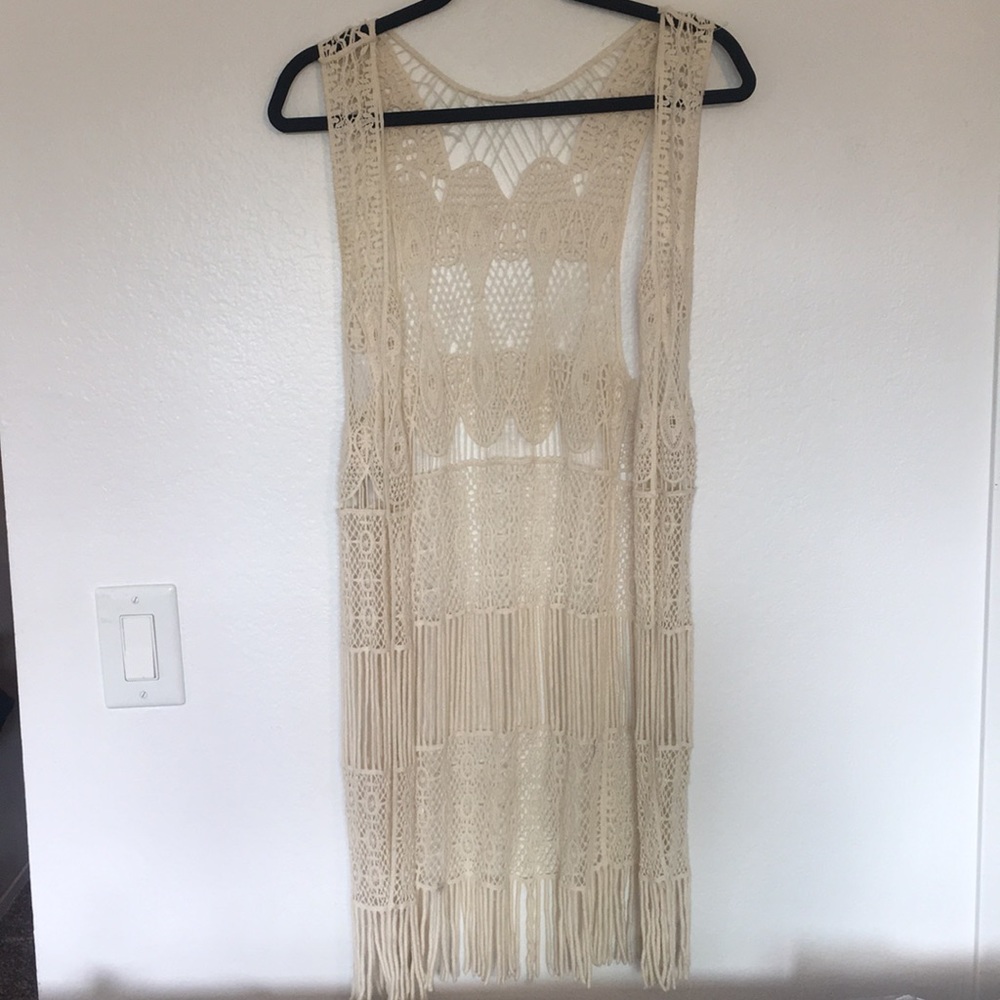 Crochet coverup